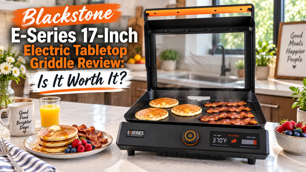 Blackstone E-Series 17-Inch Electric Tabletop Griddle Review: Is It Worth It?