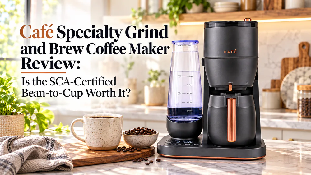 Café Specialty Grind and Brew Coffee Maker Review: Flavor, Control, and Cleanup