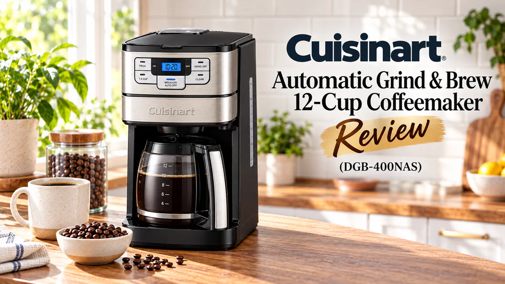 Cuisinart Automatic Grind & Brew 12-Cup Coffeemaker Review