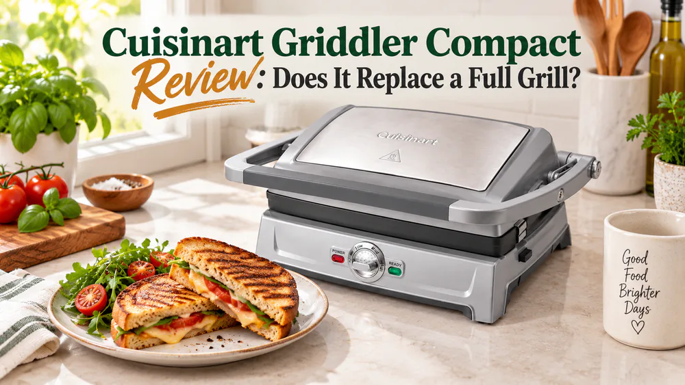 Cuisinart Griddler Compact Review: Does It Replace a Full Grill?