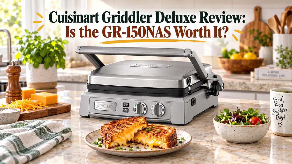 Cuisinart Griddler Deluxe Review: Is the GR-150NAS Worth It?