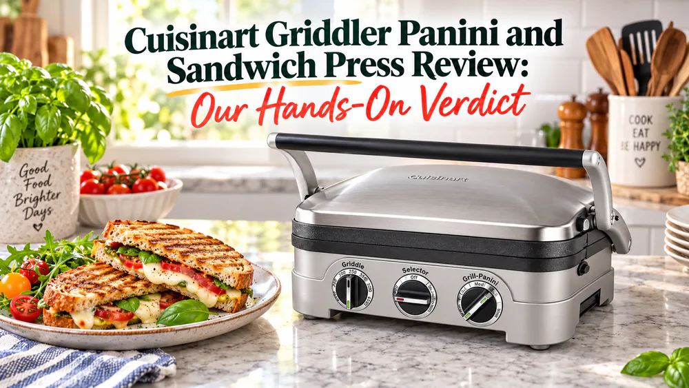 Cuisinart Griddler Panini and Sandwich Press Review: Our Hands-On Verdict