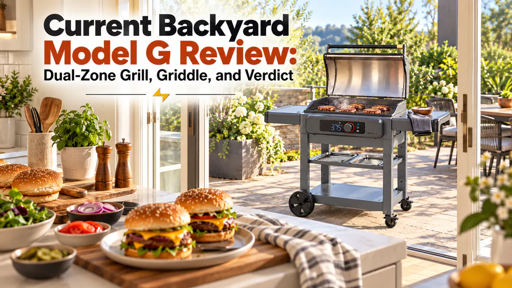 Current Backyard Model G Review: Dual-Zone Grill, Griddle, and Verdict