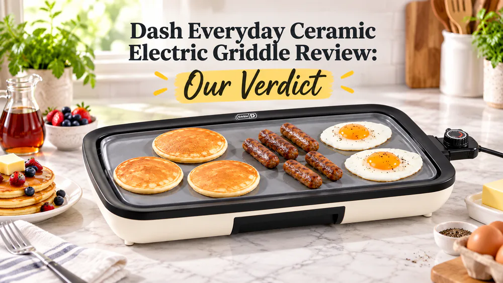 Dash Everyday Ceramic Electric Griddle Review: Our Verdict