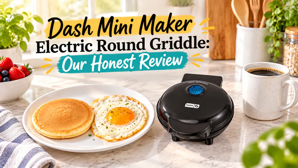 Dash Mini Maker Electric Round Griddle: Our Honest Review