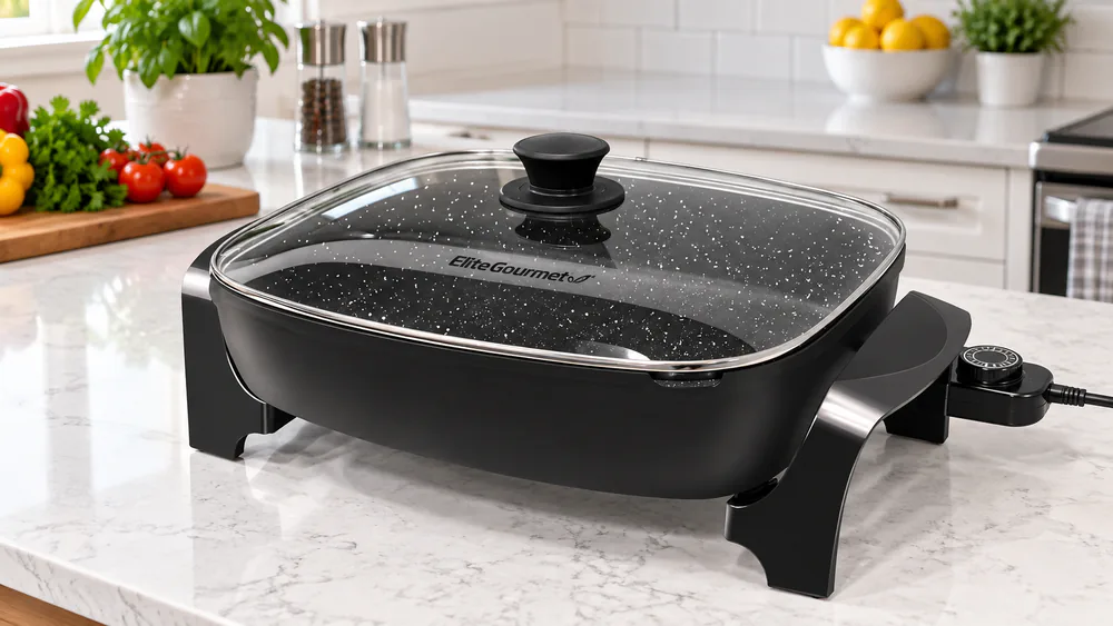 Elite Gourmet EG-6203 16" Electric Skillet