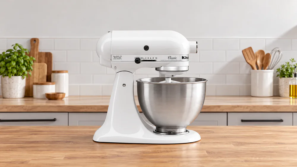 KitchenAid Classic K45SS 4.5-Quart Tilt-Head Stand Mixer