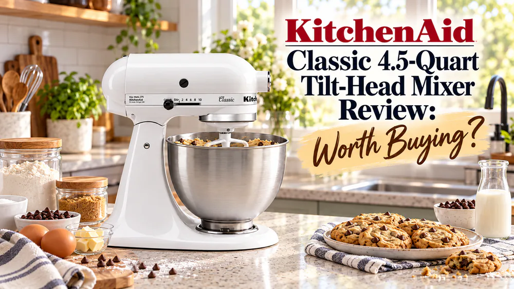 KitchenAid Classic 4.5-Quart Tilt-Head Mixer Review: Worth Buying?