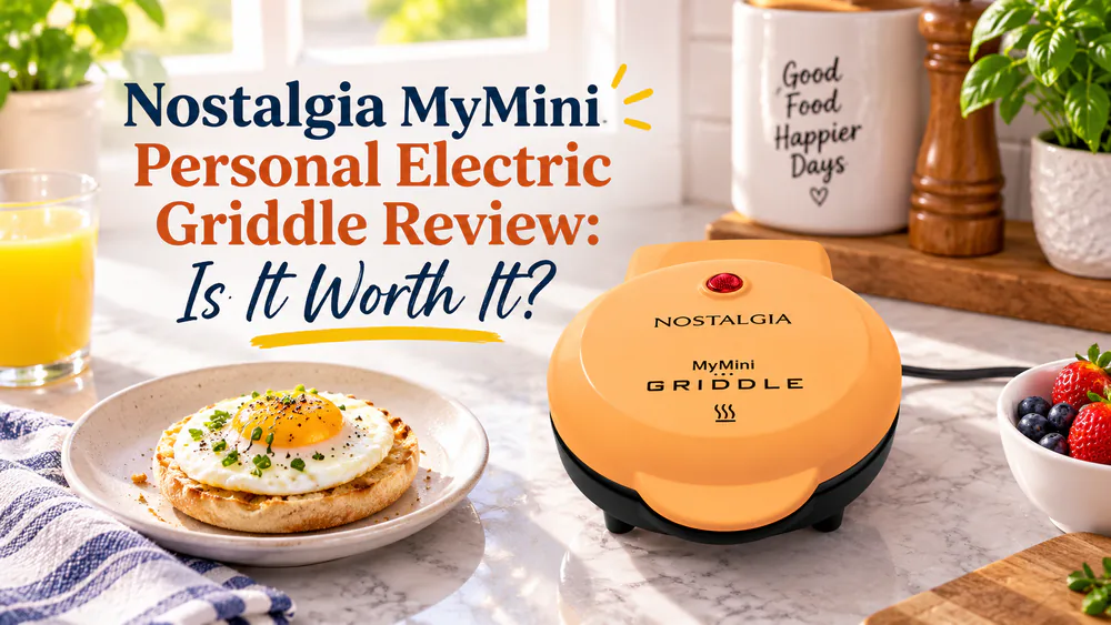 Nostalgia MyMini Personal Electric Griddle Review: Is It Worth It?