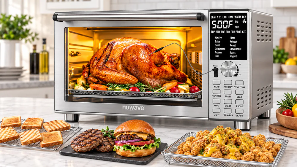 NuWave Bravo XL Air Fryer Convection Oven