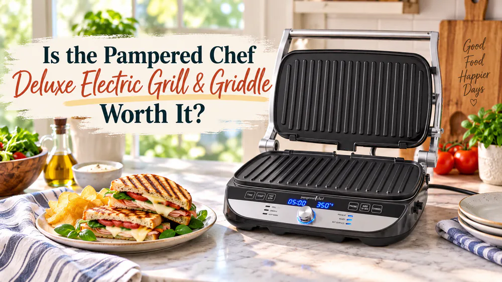 Is the Pampered Chef Deluxe Electric Grill & Griddle Worth It?