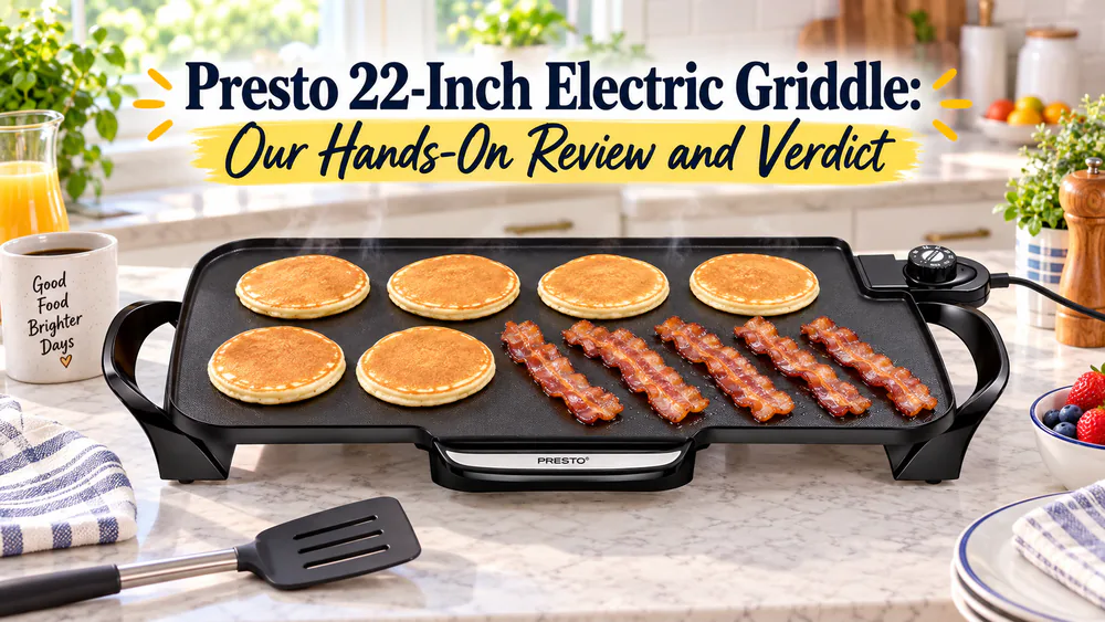 Presto 22-Inch Electric Griddle: Our Hands-On Review and Verdict