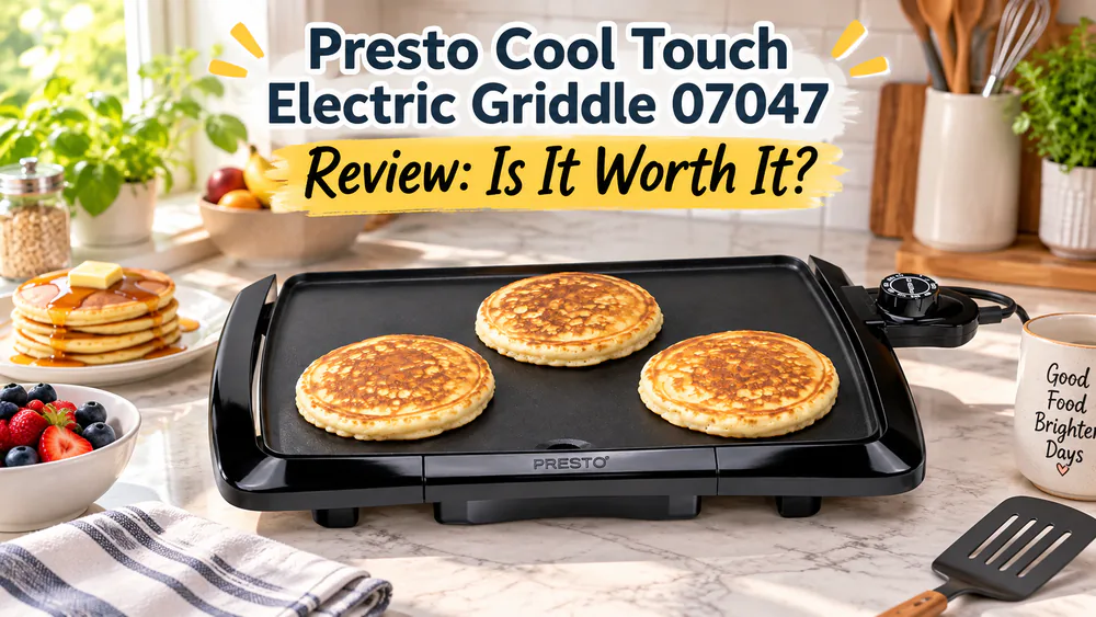 Presto Cool Touch Electric Griddle 07047 Review: Is It Worth It?