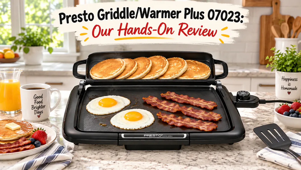 Presto Griddle/Warmer Plus 07023: Our Hands-On Review
