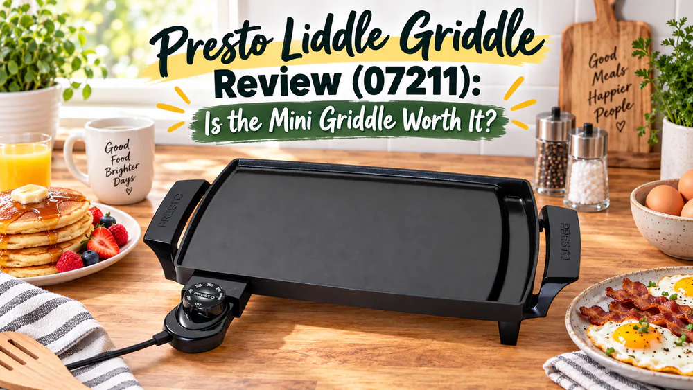 Presto Liddle Griddle Review (07211): Is the Mini Griddle Worth It?