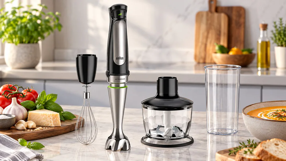 Braun MultiQuick 7 3-in-1 Immersion Blender & Food Processor