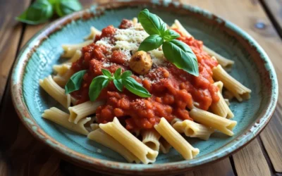 Quick & Easy Vegan Whole Wheat Pasta for Busy Nights