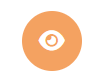 Eye Icon (Mr Kitchen Adviser) An orange circular icon with a white eye symbol in the center.