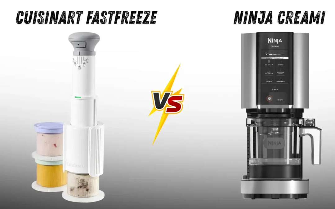 Cuisinart FastFreeze vs Ninja Creami: Which Is Better?