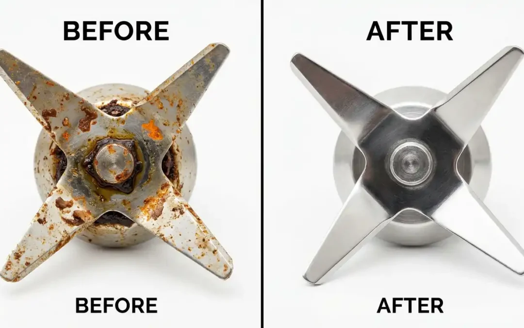 How to Clean & Sharpen Blender Blades the Right Way