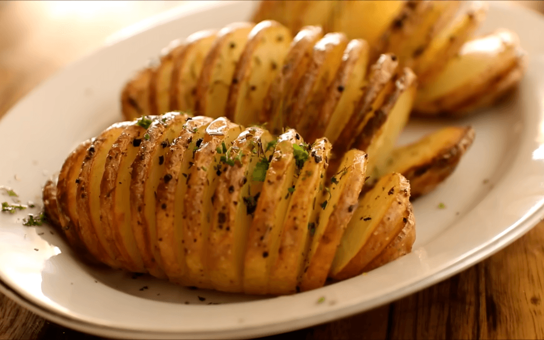 Longhorn Steakhouse Sliced Baked Potatoes