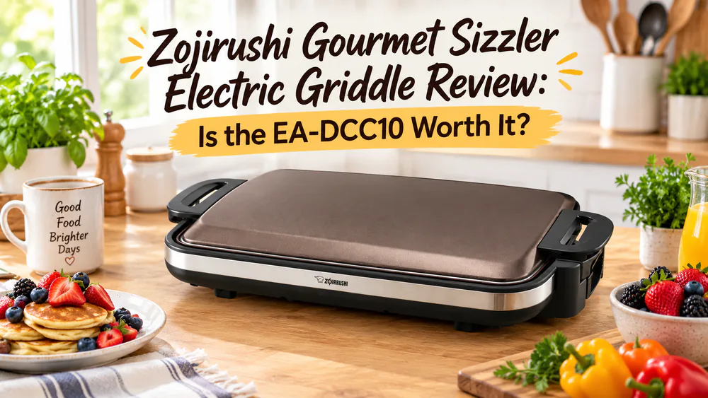 Zojirushi Gourmet Sizzler Electric Griddle Review: Is the EA-DCC10 Worth It?